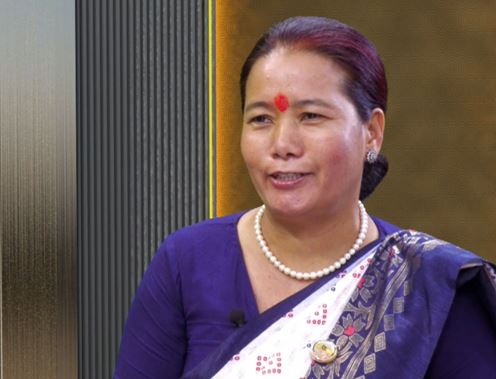 नेपाली कांग्रेसकी सांसद शुसीला थिङ